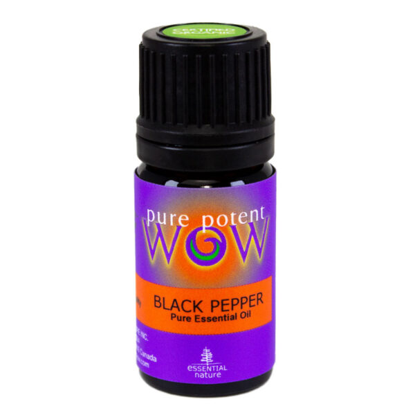 Certified Organic Black Pepper Essential Oil from Pure Potent WOW