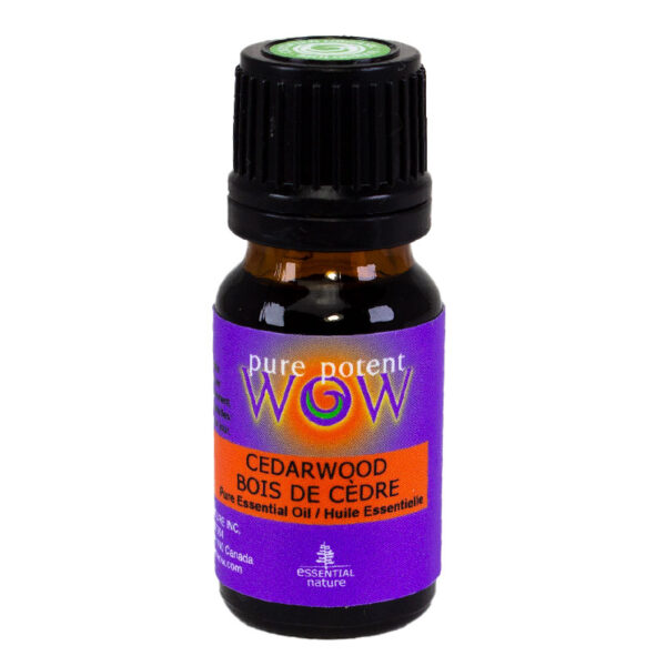 Certified Organic Cedarwood Atlas Essential Oil from Pure Potent WOW