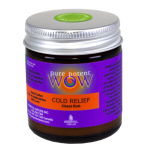 Certified Organic Cold Relief Chest Rub Balm from Pure Potent WOW