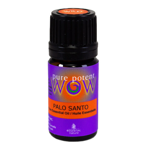 Wild-Crafted Palo Santo Essential Oil from Pure Potent WOW, distilled from fallen wood