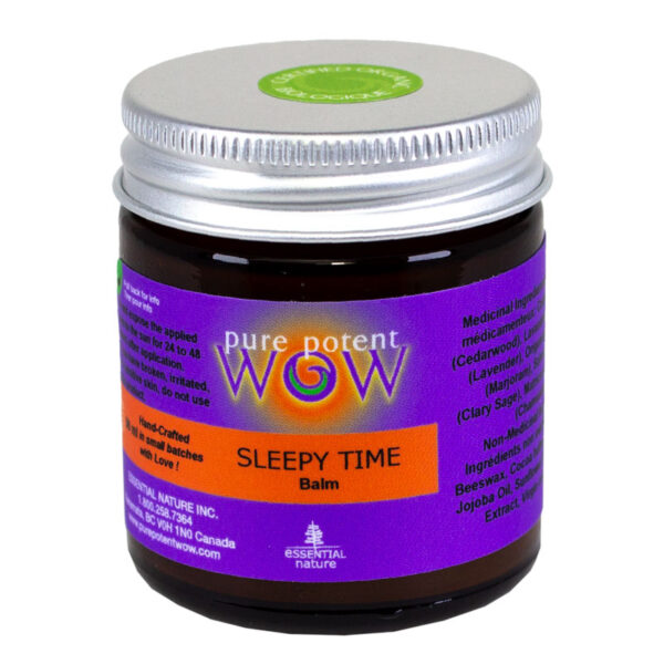 Certified Organic Sleepy Time Balm from Pure Potent WOW