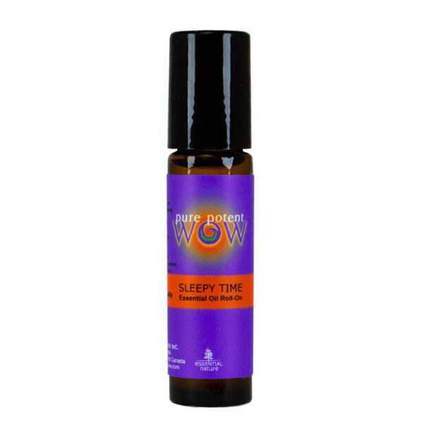 Certified Organic Sleepy Time Essential Oil Roll On for insomnia from Pure Potent WOW
