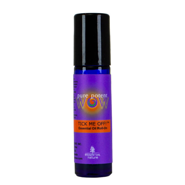 Wild-Certified Organic Tick Me Off Essential Oil Roll On for protection from ticks from Pure Potent WOW