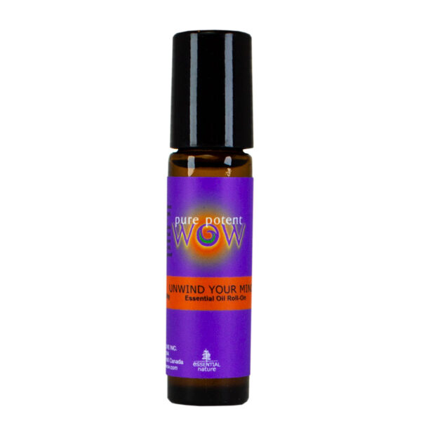 Certified Organic Unwind Your Mind Essential Oil Roll On from Pure Potent WOW