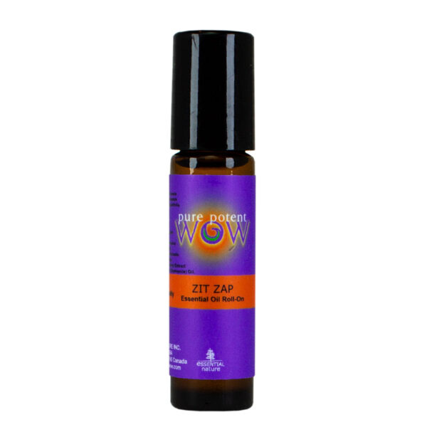 Certified Organic Zit Zap Essential Oil Roll On from Pure Potent WOW