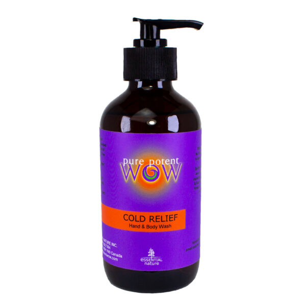 Cold Relief Hand and Body Wash made with Awesome Organic Ingredients from Pure Potent WOW