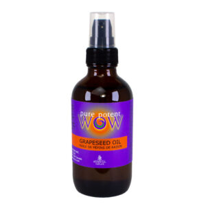 Certified Organic, Cold Pressed Grapeseed Oil from Pure Potent WOW