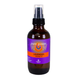 Certified Organic Lavender Body Bath and Massage Oil from Pure Potent WOW