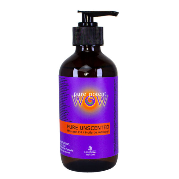 Pure Unscented Body, Bath and Massage Oil from Pure Potent WOW