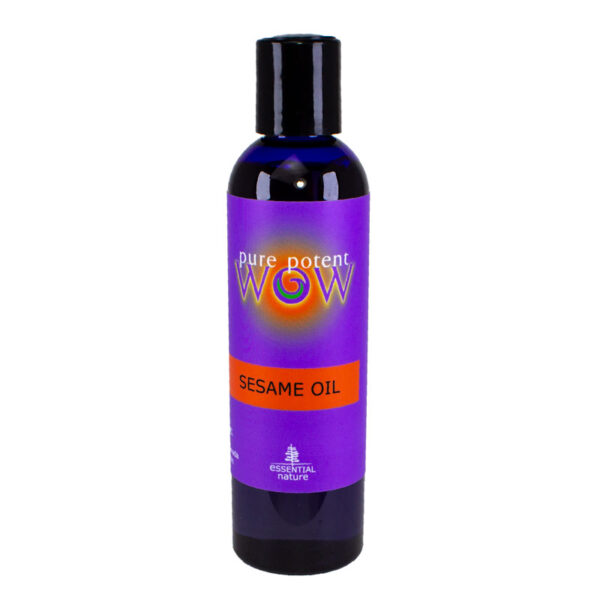 Certified Organic, Cold Pressed Sesame Oil from Pure Potent WOW